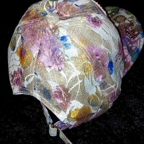 Sparkling flowery Florida hat - Picture 3 of 3